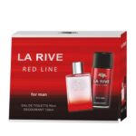 Red Line For Man zestaw woda toaletowa spray 90ml + dezodorant spray 150ml