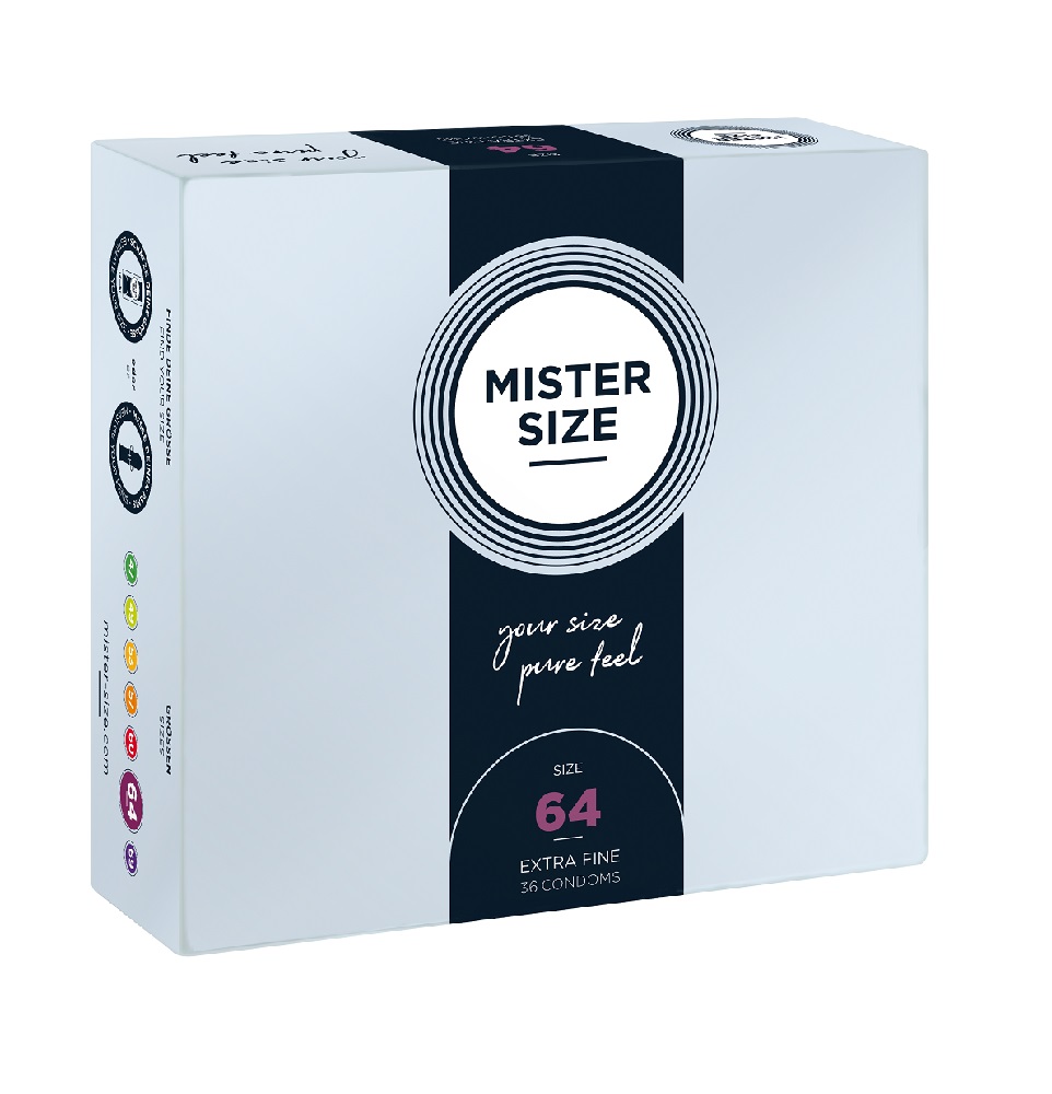 44827101634201392 Condoms prezerwatywy dopasowane do rozmiaru 64mm 36szt. - obrazek 1