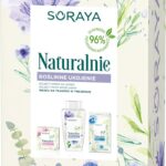 Naturalnie Roślinne Ukojenie zestaw kojący krem na dzień 50ml + kojący płyn micelarny 200ml + maska na tkaninie 17g
