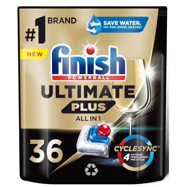 44931491680791881 Ultimate Plus kapsułki do zmywarki Fresh 36szt - obrazek 1
