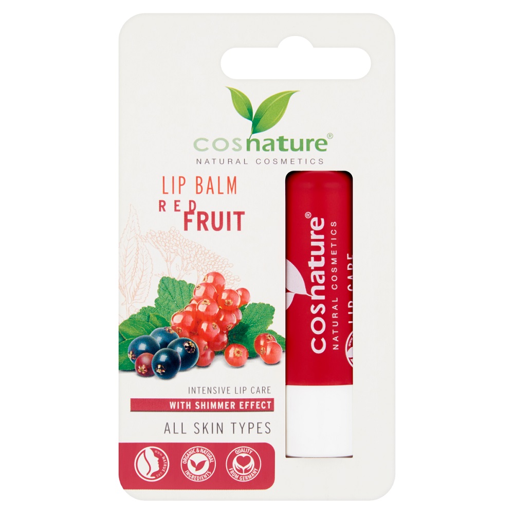 44955711631264825 Lip Care naturalny ochronny balsam do ust z ekstraktem z czerwonych owoców 4.8g - obrazek 1