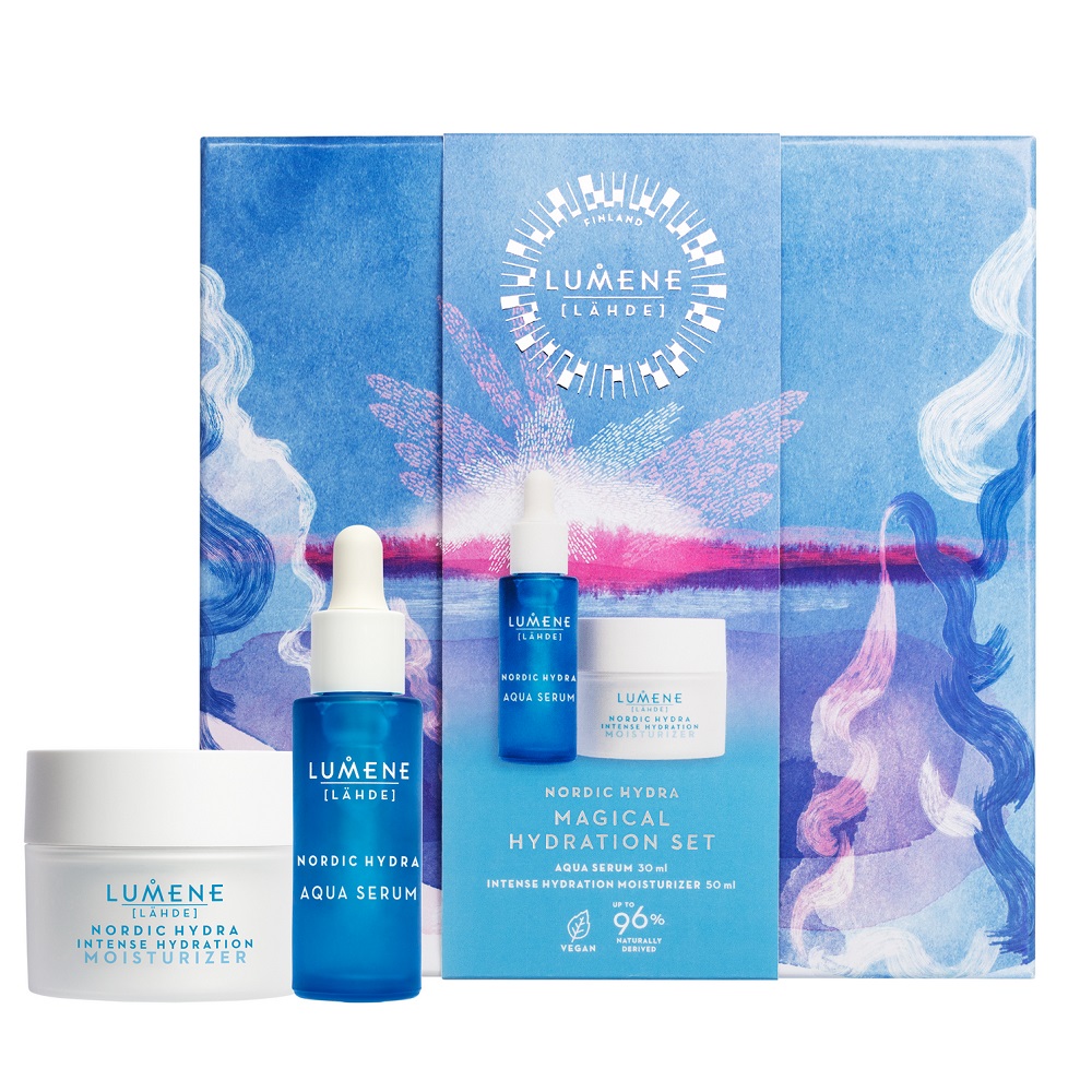 44970211699254000 Nordic Hydra Magical Hydration zestaw Aqua Serum 30ml + Intense Hydration Moisturizer 50ml - obrazek 1