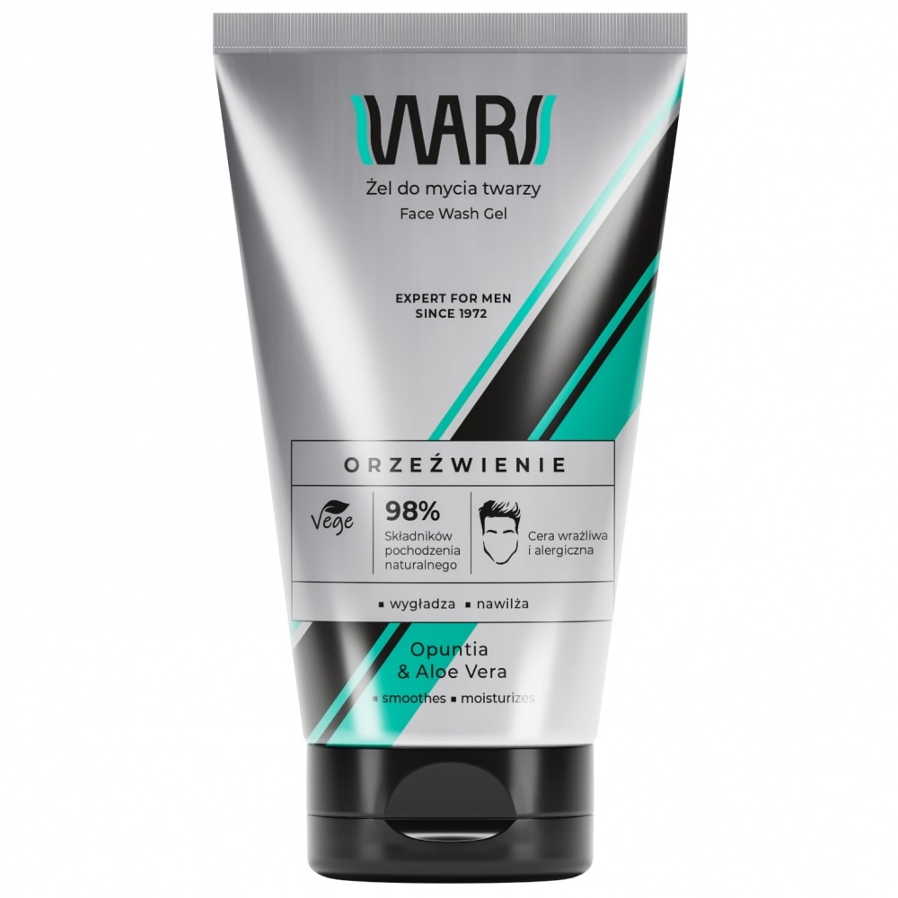44977531699357311 Expert For Men orzeźwiający żel do mycia twarzy 150ml - obrazek 1