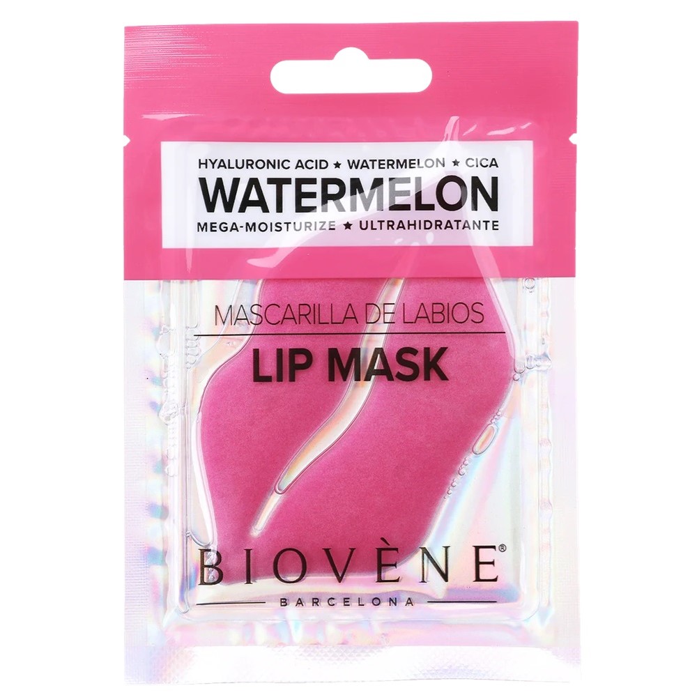 45003541722342345 Watermelon Mega-Moisturize arbuzowa maska do ust z kwasem hialuronowym 1szt - obrazek 1