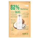 Talks Vegan Squeeze Sheet Mask nawilżająco-odżywcza maseczka w płachcie dla skóry suchej Mega Nutritious 27g
