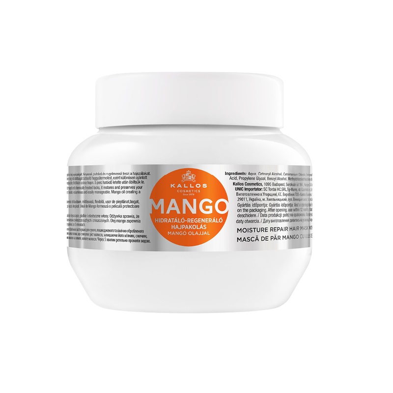 45053211668496864 KJMN Mango Moisture Repair Hair Mask wzmacniająca maska do włosów z olejkiem z mango 275ml - obrazek 1