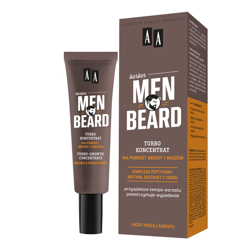 45065691712033324 Men Beard turbo-koncentrat na porost brody i wąsów 30ml - obrazek 1