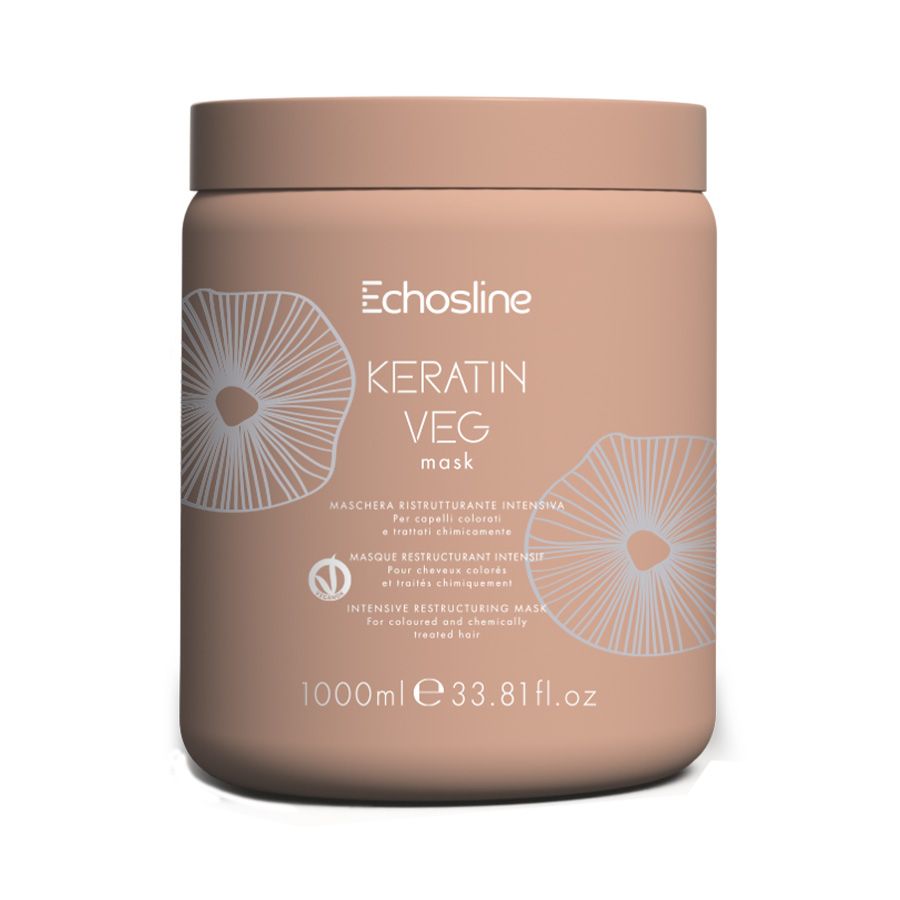 45123911708518764 Keratin Veg regenerująca maska do włosów 1000ml - obrazek 1