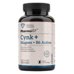 Cynk + Magnez + B6 Active suplement diety 120 kapsułek