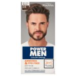 Power Men Color Cream farba odsiwiająca 04 Natural Brown