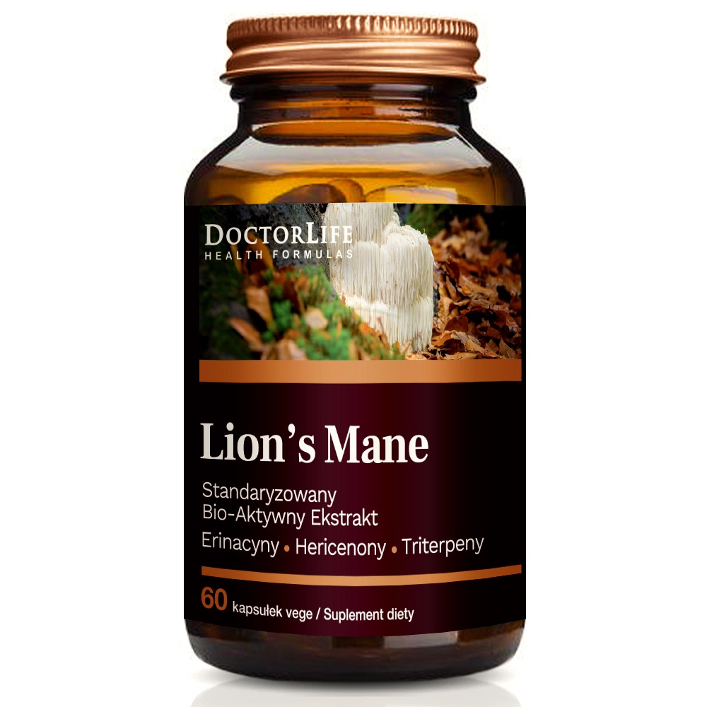 45345591685369415 Lion's Mane suplement diety 60 kapsułek - obrazek 1
