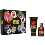 Wood Pour Homme zestaw woda toaletowa spray 100ml + żel pod prysznic 150ml