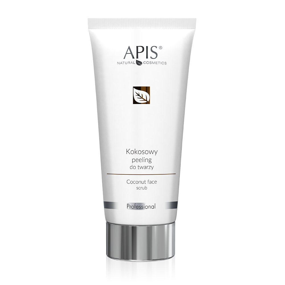 4542351630589940 Kokosowy peeling do twarzy 200ml - obrazek 1