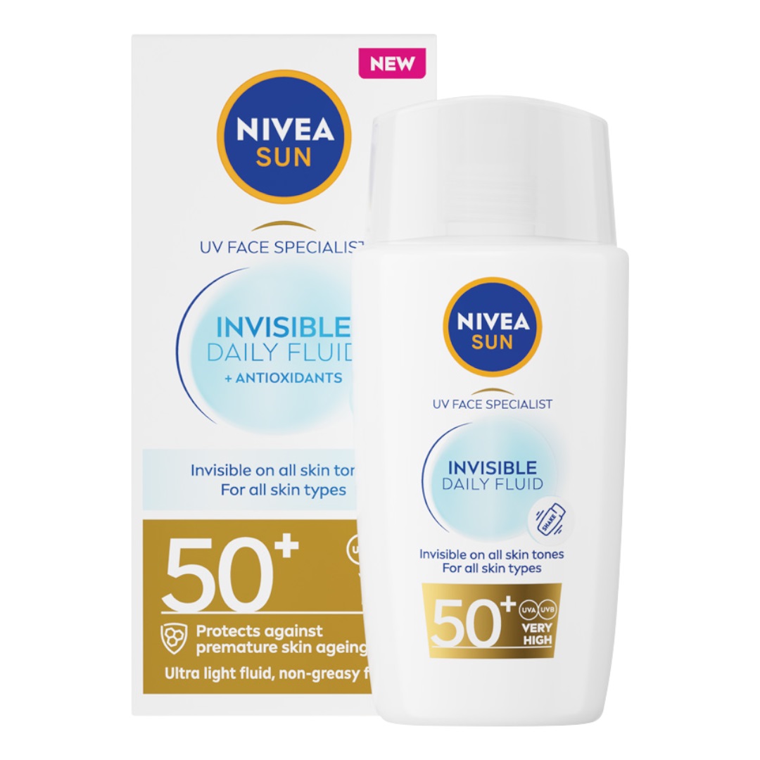 Created with GIMP Sun Invisible Daily fluid do twarzy SPF50+ 40ml - obrazek 1