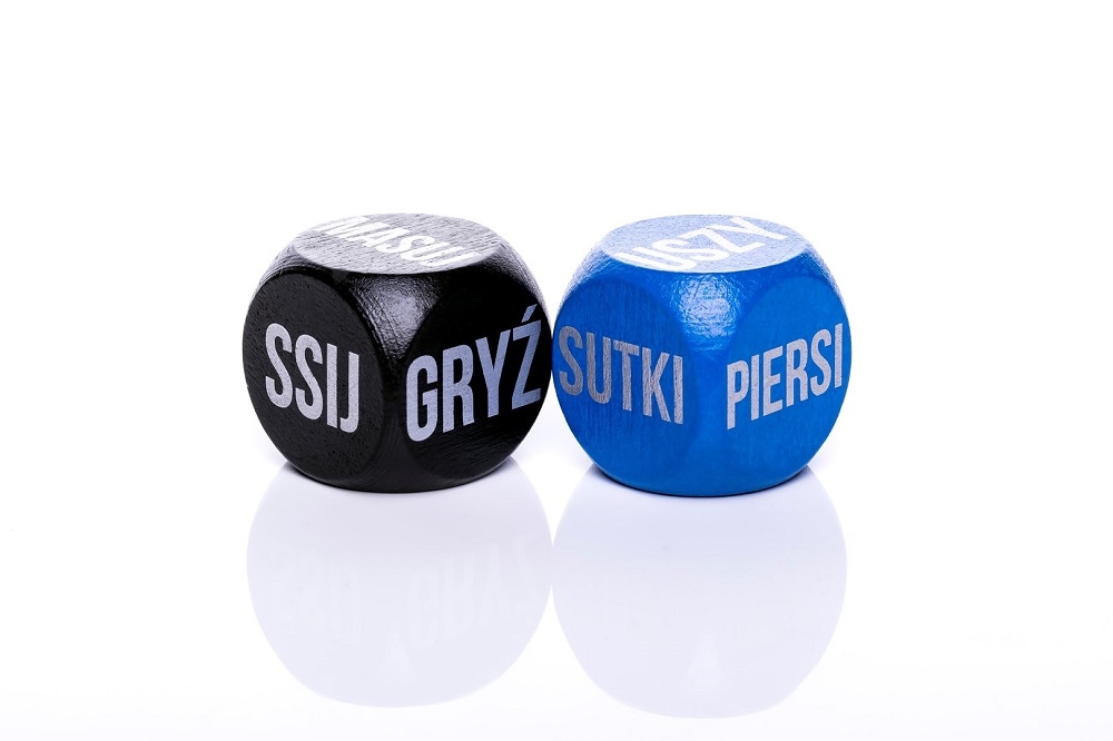 45544361626871659 Na Start kostki do gry erotycznej Blue 2szt. - obrazek 1