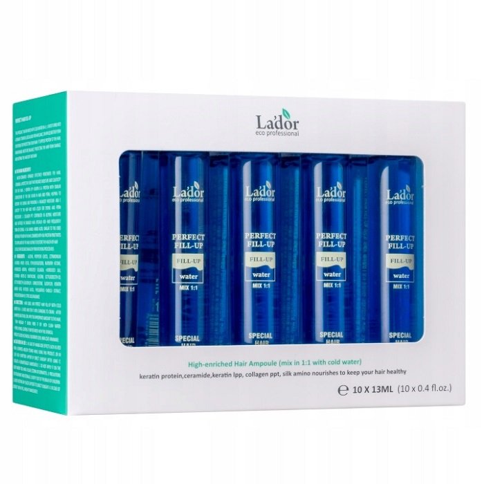 45581801687495439 Perfect Hair Fill-Up Ampoule regenerujące ampułki do włosów zniszczonych 10x13ml - obrazek 1