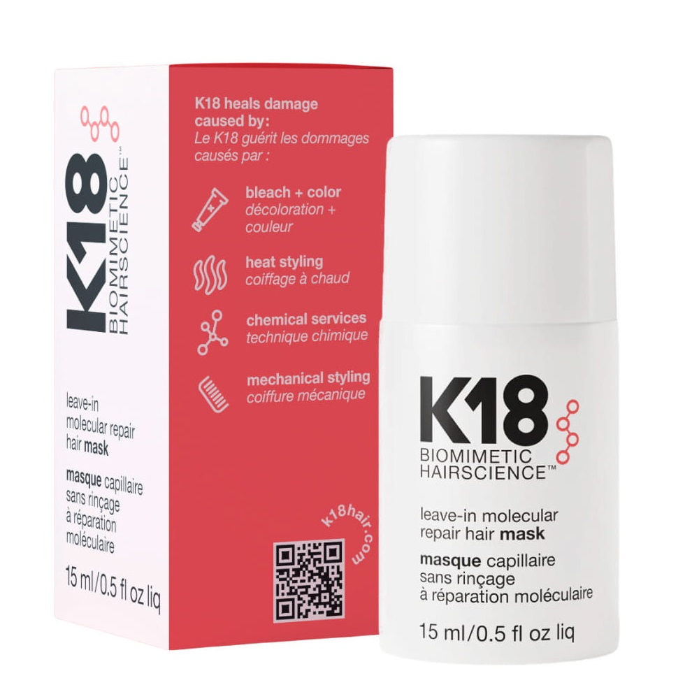 45646701678694164 Leave-In Molecular Repair Hair Mask intensywnie regenerująca maska do włosów bez spłukiwania 15ml - obrazek 1