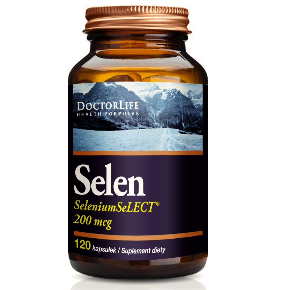 45647811685371732 Selen 200mcg suplement diety 120 kapsułek - obrazek 1