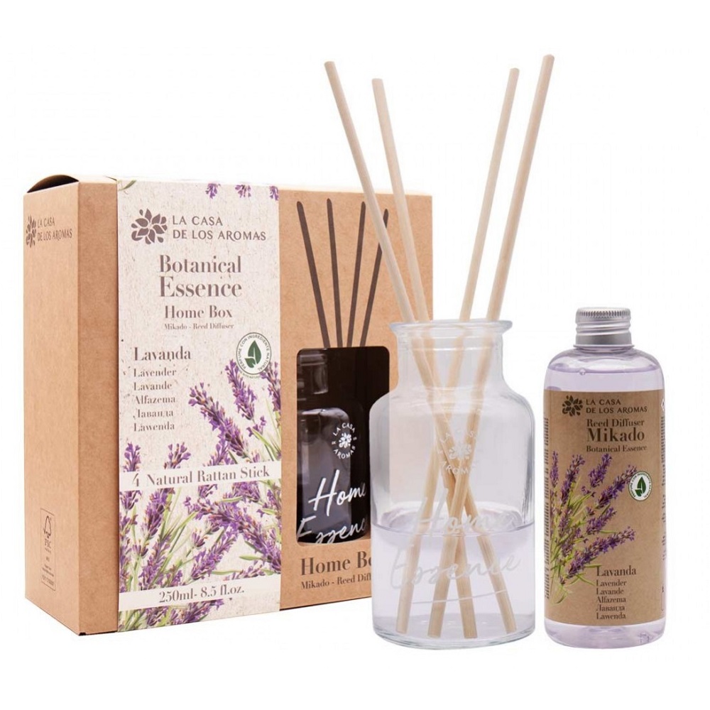 45717401718174835 Botanical Essence patyczki zapachowe Lawenda 250ml - obrazek 1