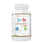 Selen 200mcg + Cynk 15mg suplement diety 120 kapsułek