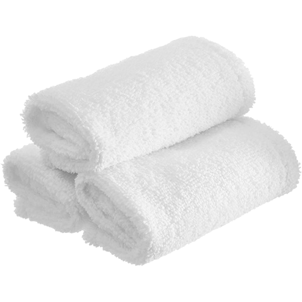 45846231675663421 Face Towel pielęgnacyjny ręcznik do twarzy White 3szt. - obrazek 1