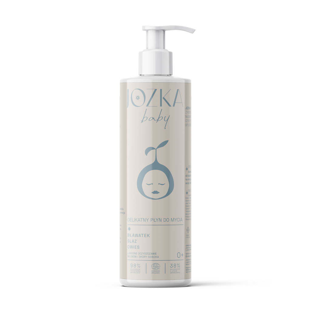 45887831709730636 Baby delikatny płyn do mycia ciała i włosów dla dzieci 300ml - obrazek 1