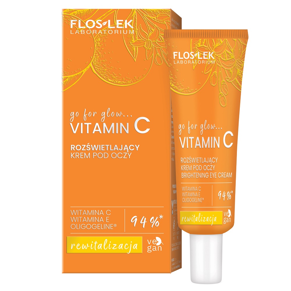 45894691747304779 go for glow…. VITAMIN C rozświetlający krem pod oczy 30ml - obrazek 1