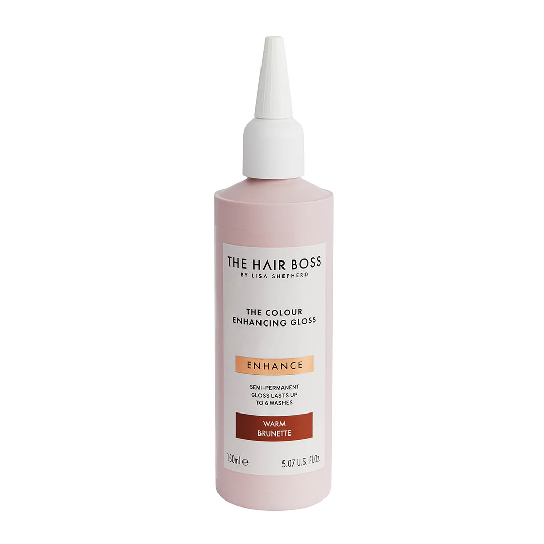 45899161645440200 The Colour Enhancing Gloss rozświetlacz podkreślający ciepły odcień ciemnych włosów Warm Brunette 150ml - obrazek 1