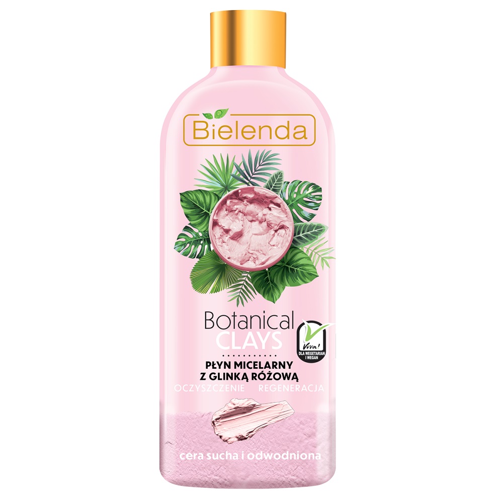 45904941650900581 Botanical Clays płyn micelarny z glinką różową 500ml - obrazek 1