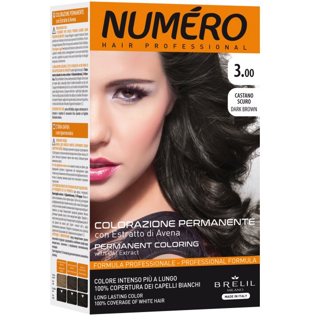 4591621662976773 Permanent Coloring farba do włosów 3.00 Dark Brown 140ml - obrazek 1