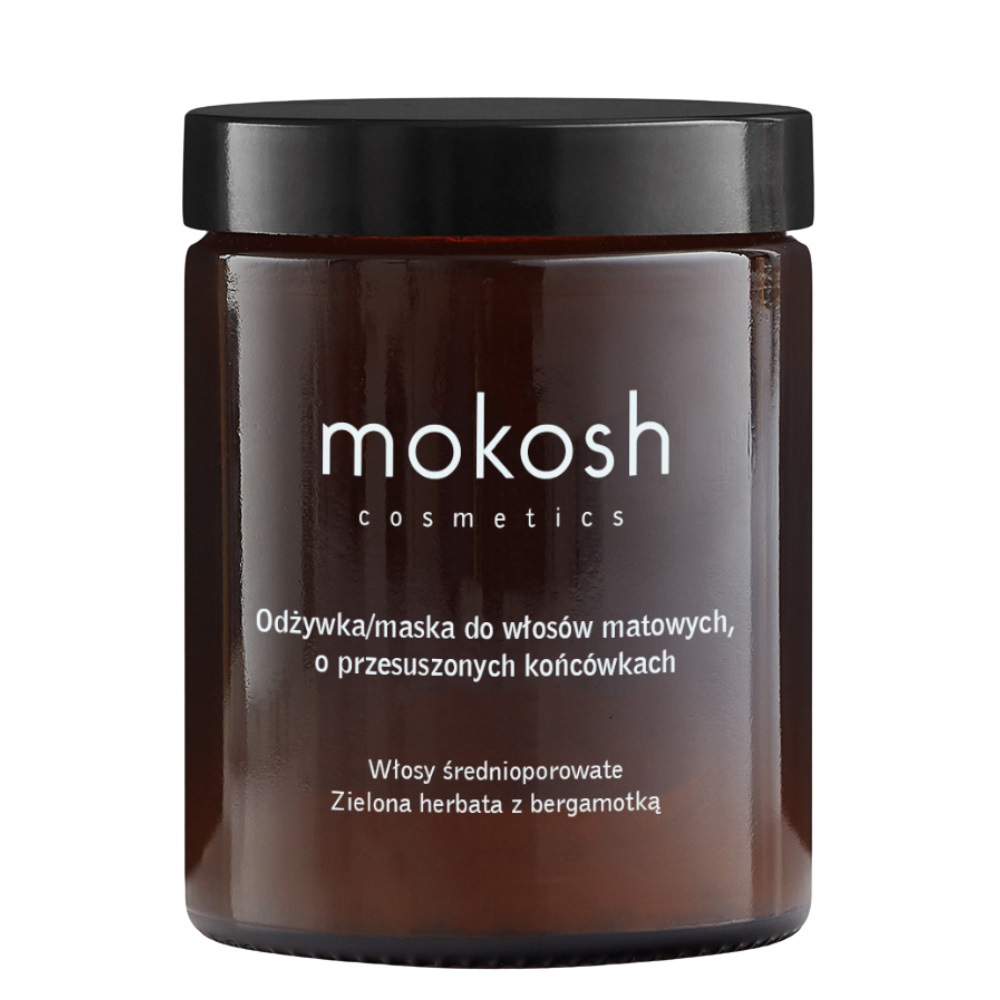 45926221754975503 Odżywka/maska do włosów matowych o przesuszonych końcówkach Zielona herbata z bergamotką 180ml - obrazek 1