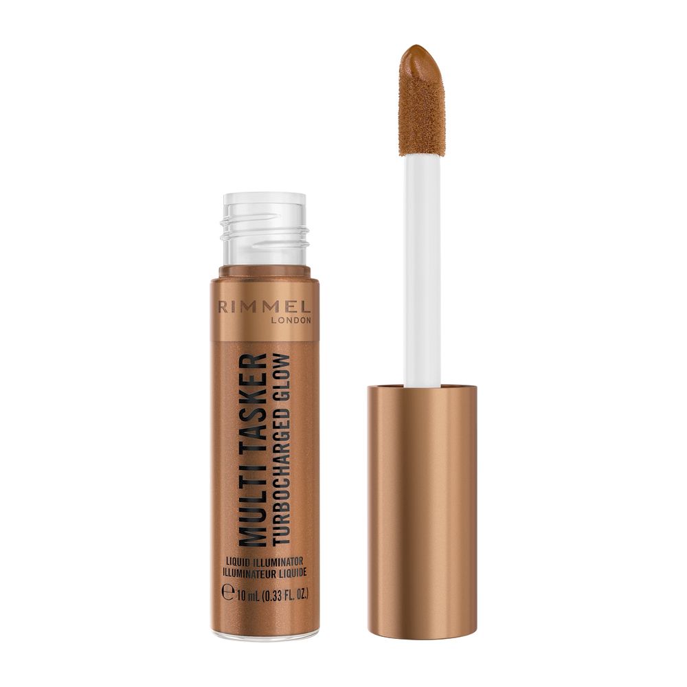 45964221762155025 Multi Tasker Turbocharged Glow rozświetlający bronzer w płynie 009 Bougie Girl 10ml - obrazek 1