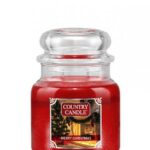 Średnia świeca zapachowa z dwoma knotami Merry Christmas 453g