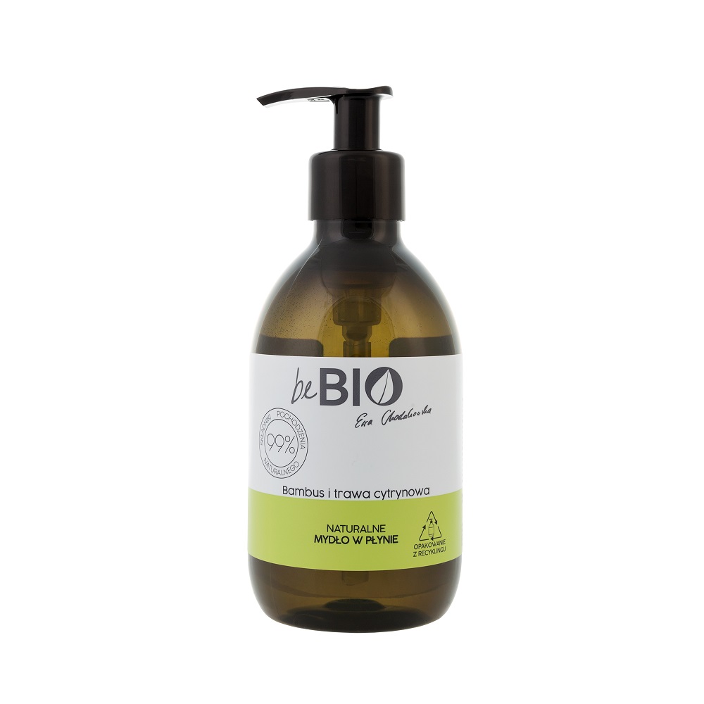 46051241644908289 Naturalne mydło w płynie Bambus i Trawa Cytrynowa 300ml - obrazek 1