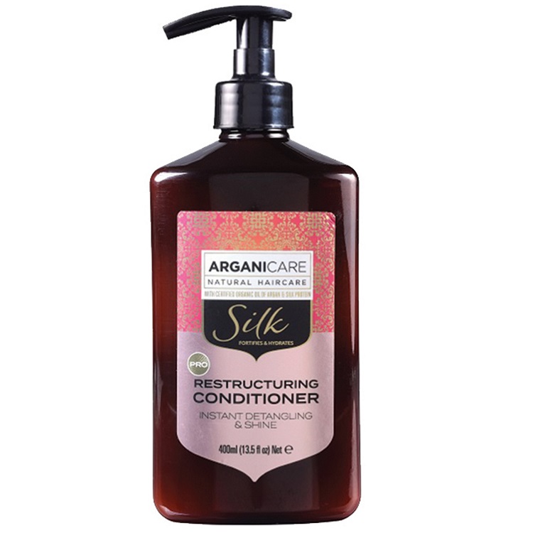 46057251695020884 Silk odżywka do włosów z jedwabiem 400ml - obrazek 1