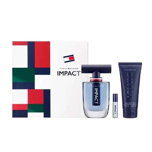 46205021732556579 Impact zestaw woda toaletowa spray 100ml + żel pod prysznic 100ml + miniatura wody toaletowej 4ml - obrazek 1