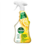 Power & Fresh antybakteryjny spray do powierzchni Cytryna 500ml