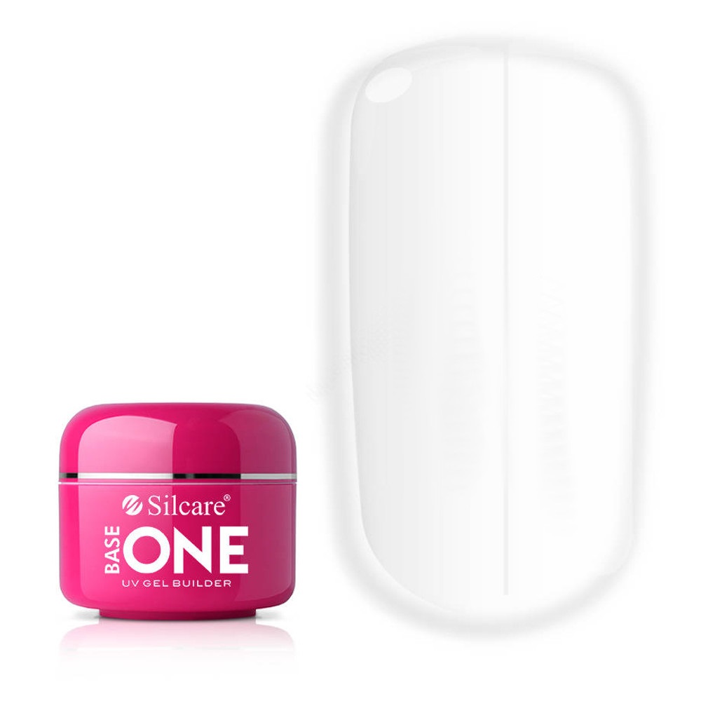 46216171724933908 Base One Clear bezbarwny żel budujący do paznokci 100g - obrazek 1