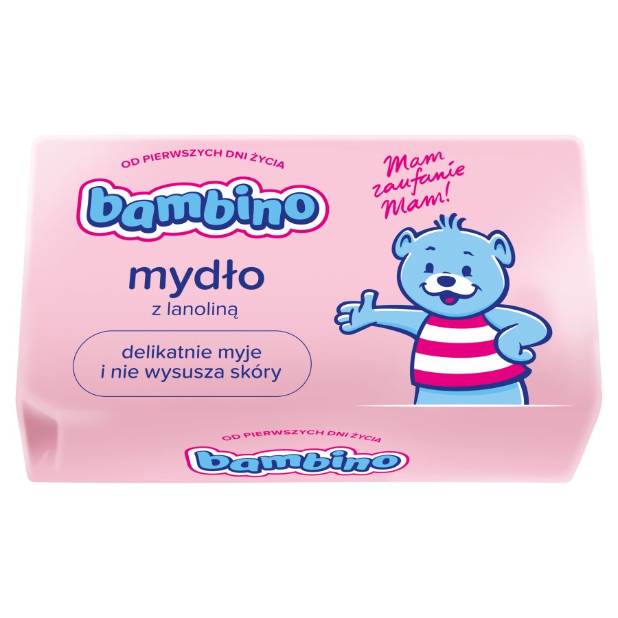 46236461674588440 Mydło z lanoliną dla niemowląt i i dzieci 90g - obrazek 1