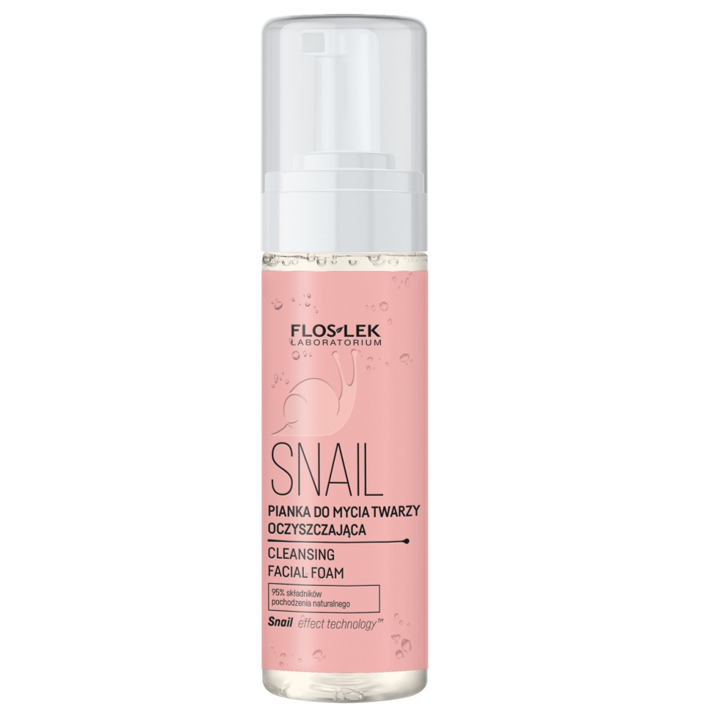 4628361724651415 Snail pianka do mycia twarzy oczyszczająca 160ml - obrazek 1