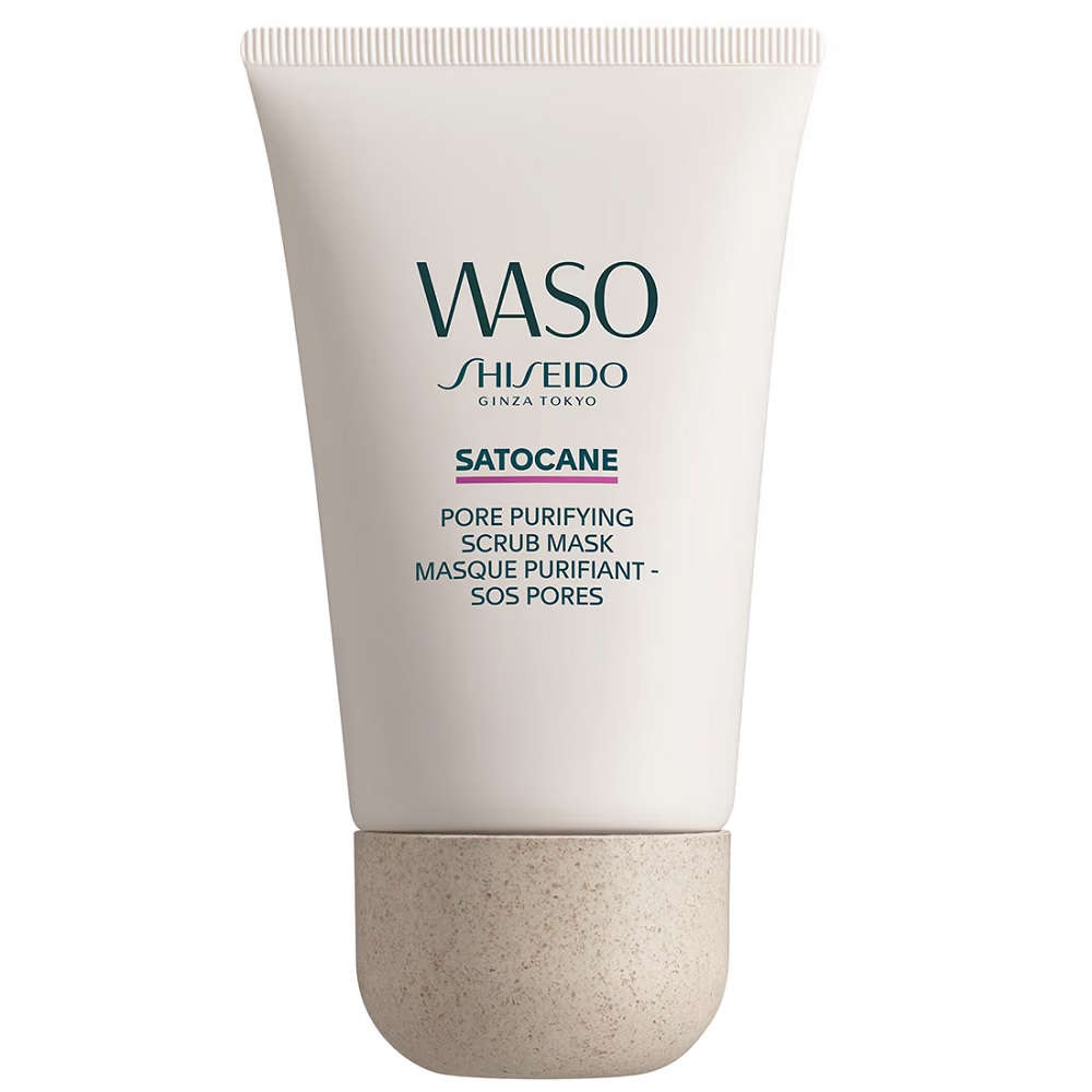 46405061767937696 Waso Satocane Pore Purifying Scrub Mask peelingująca maska oczyszczająca pory 80ml - obrazek 1