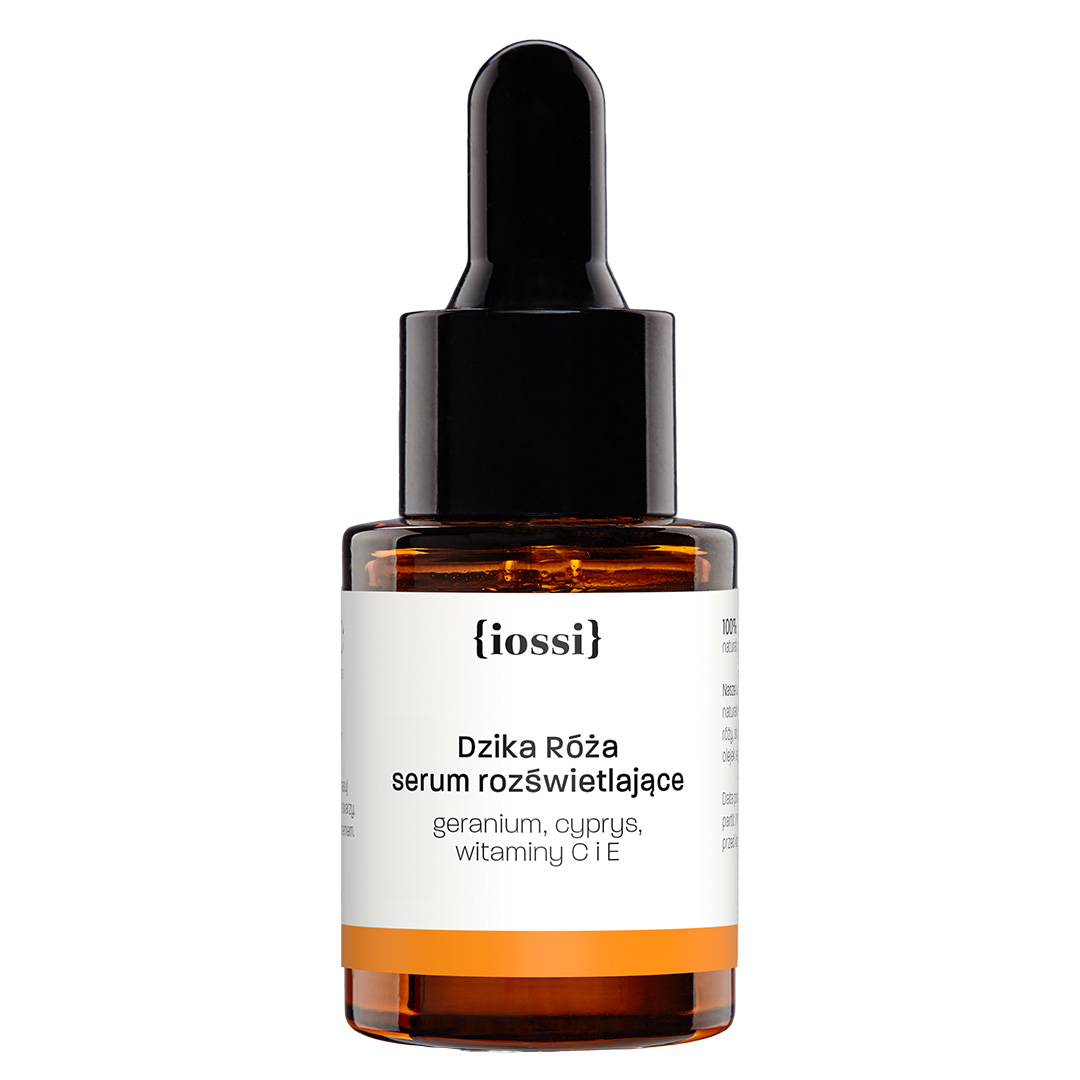 46484121709017826 Dzika Róża serum rozświetlające z geranium cyprysem witaminami C i E 10ml - obrazek 1
