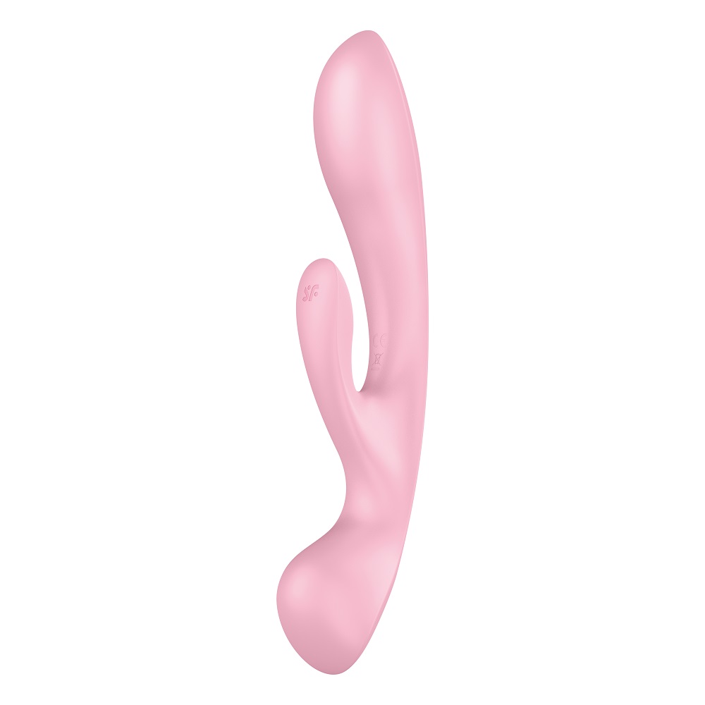 46548571672290013 Triple Oh wielofunkcyjny wibrator Light Pink - obrazek 1