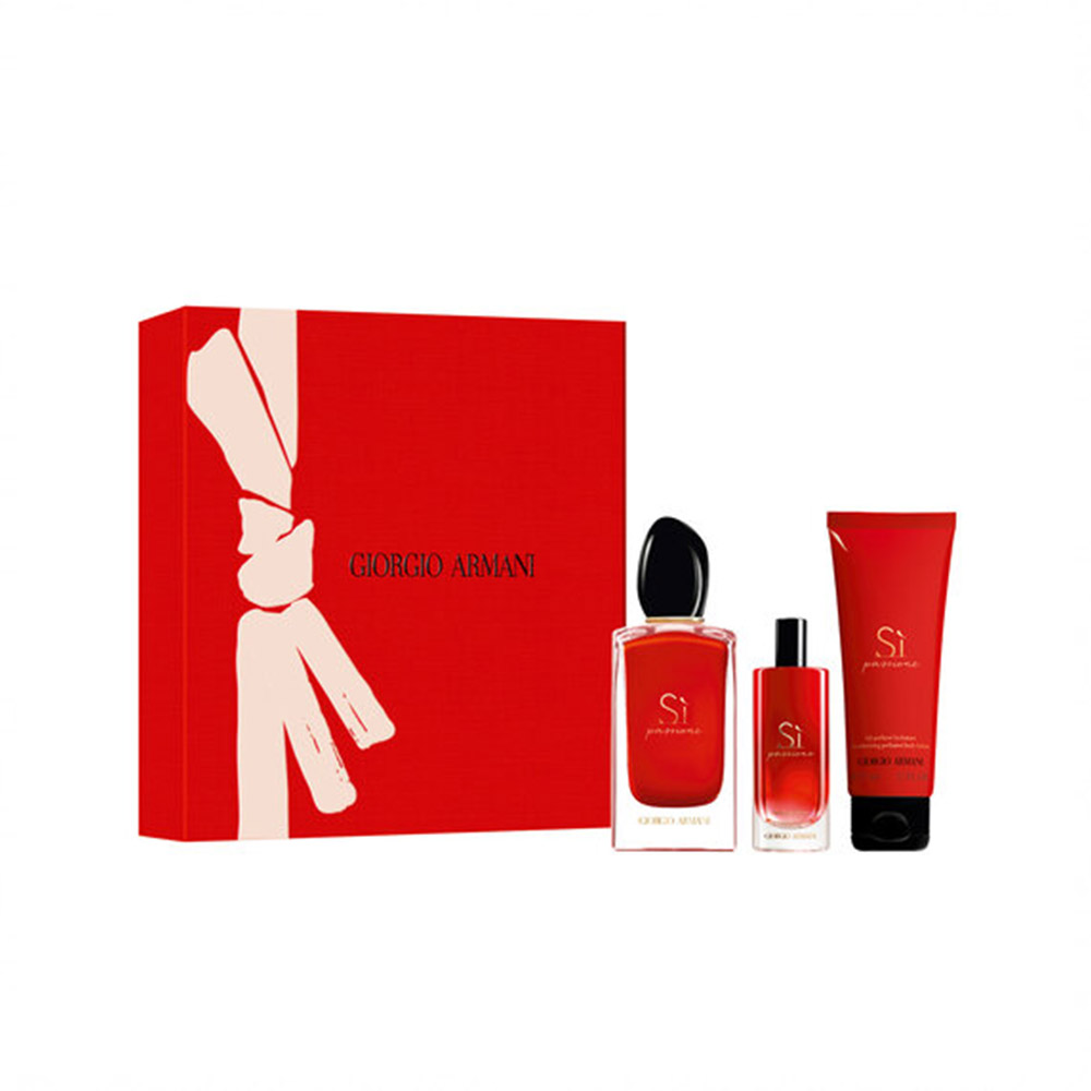 46553011664207766 Si Passione zestaw woda perfumowana spray 50ml + woda perfumowana 7ml + balsam do ciała 75ml - obrazek 1