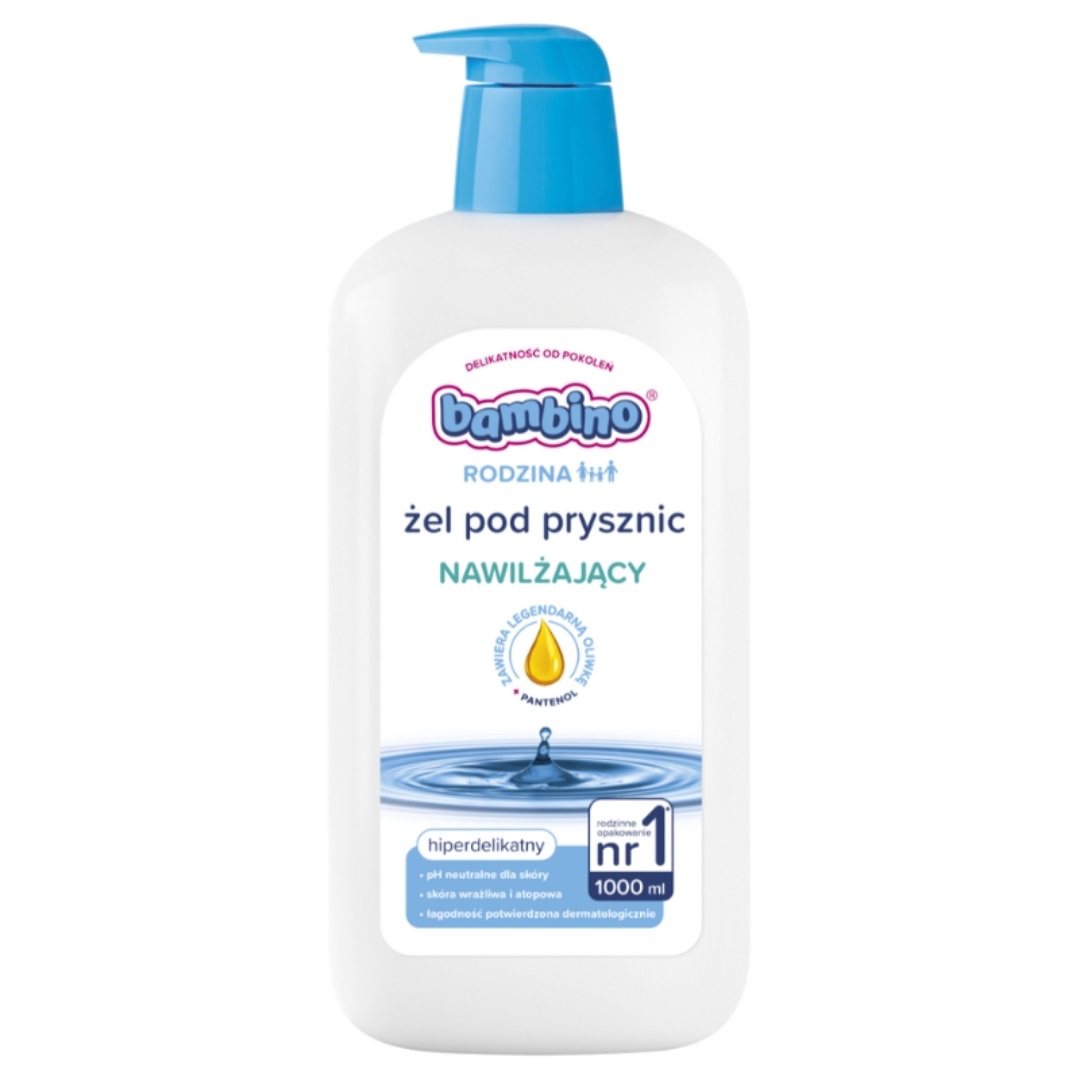 4659841744602439 Rodzina nawilżający żel pod prysznic hiperdelikatny 1000ml - obrazek 1