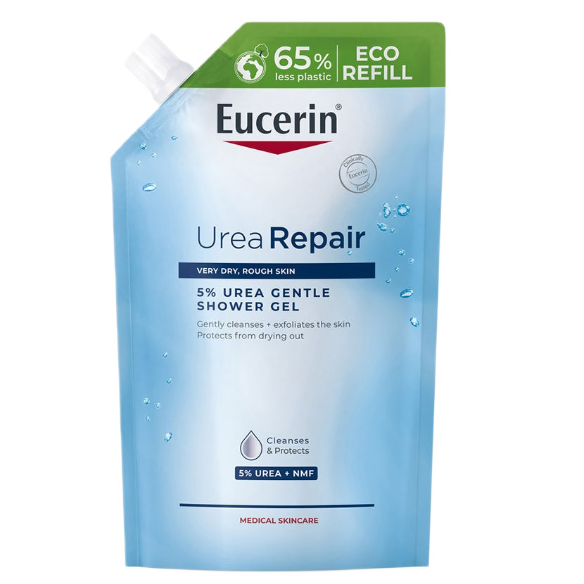 46602291760690916 UreaRepair łagodny żel do mycia z 5% mocznika refill 400ml - obrazek 1