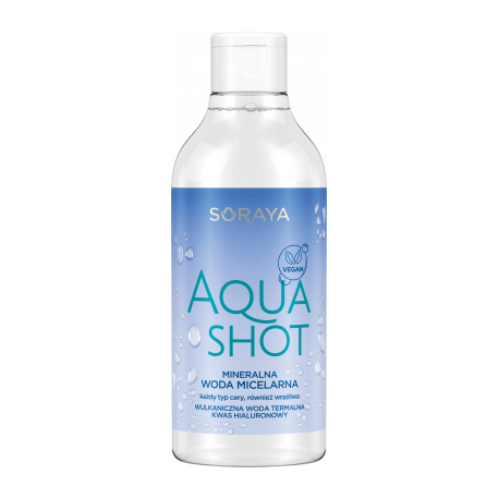 46637811588752574 Aqua Shot mineralna woda micelarna 400ml - obrazek 1