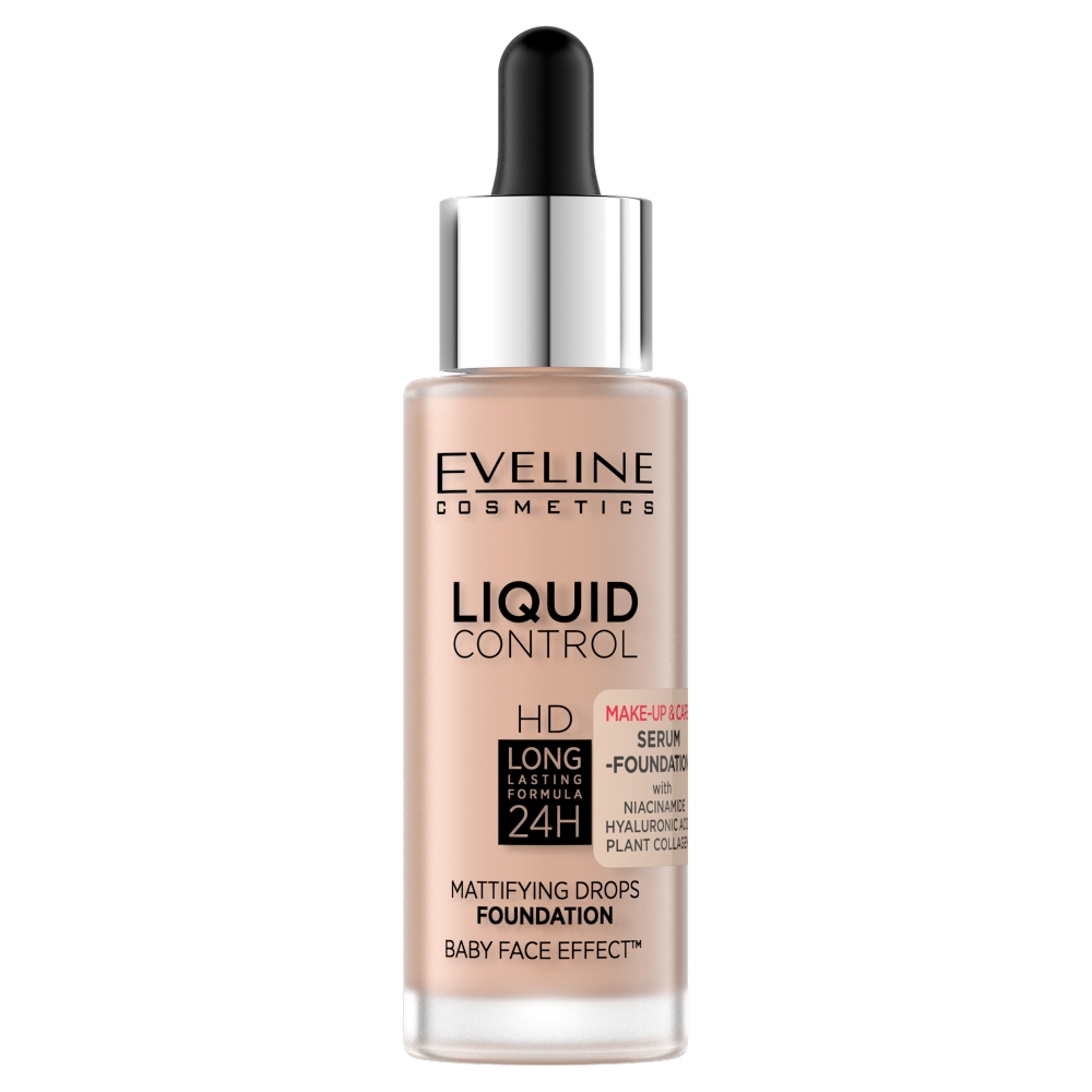 4672061708524744 Liquid Control HD matujący podkład do twarzy z niacynamidem 003 Ivory Beige 32ml - obrazek 1