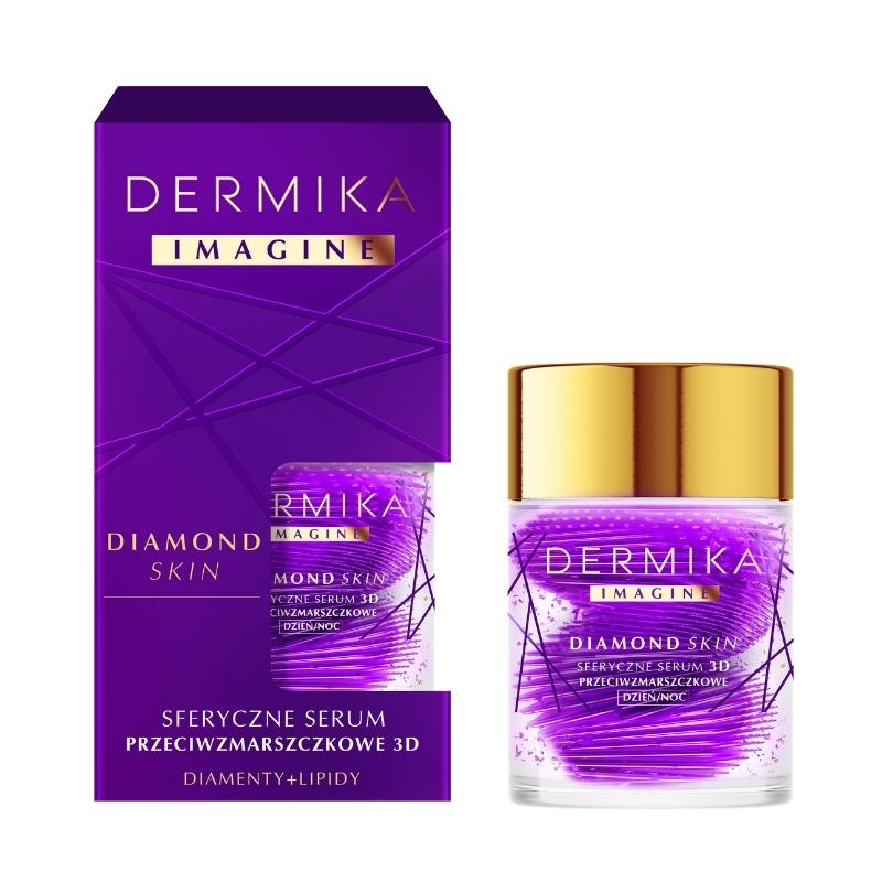 46789471675865448 Imagine Diamond Skin sferyczne serum przeciwzmarszczkowe 3D 60g - obrazek 1