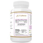 Aktywny Kwas Foliowy Methylo Folian 5-MTHF 400 mcg suplement diety 120 kapsułek